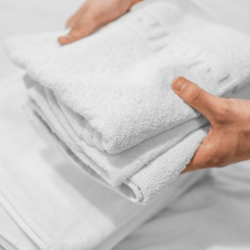 Blissful Bath 6 Piece Plush Cotton Bath Towel Set – Spirit Linen