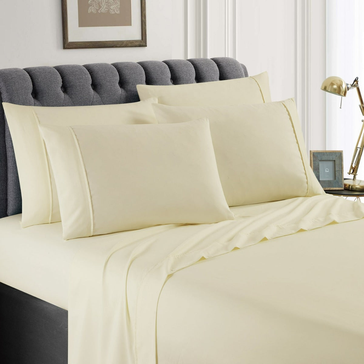 Solid Bonus Sheet Set- Ivory