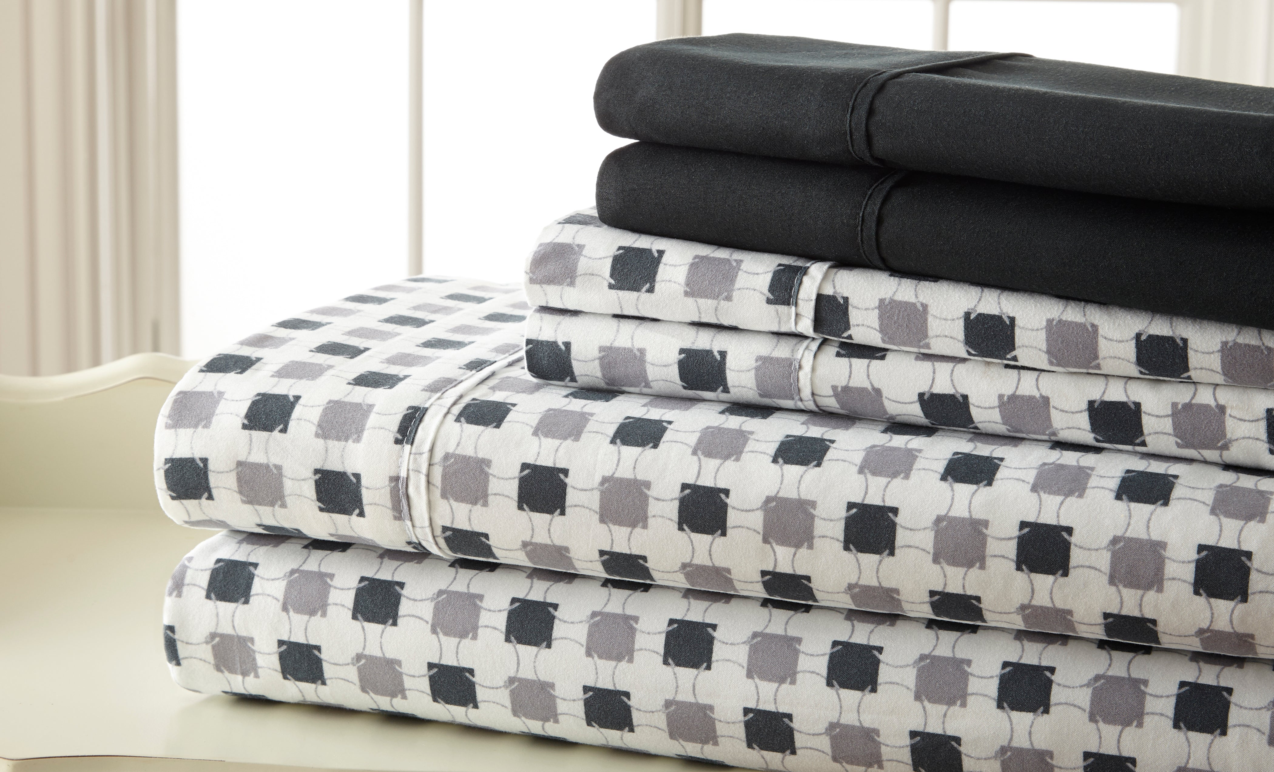 6PC Microfiber Traditional Sheet Set | Spirit Linen