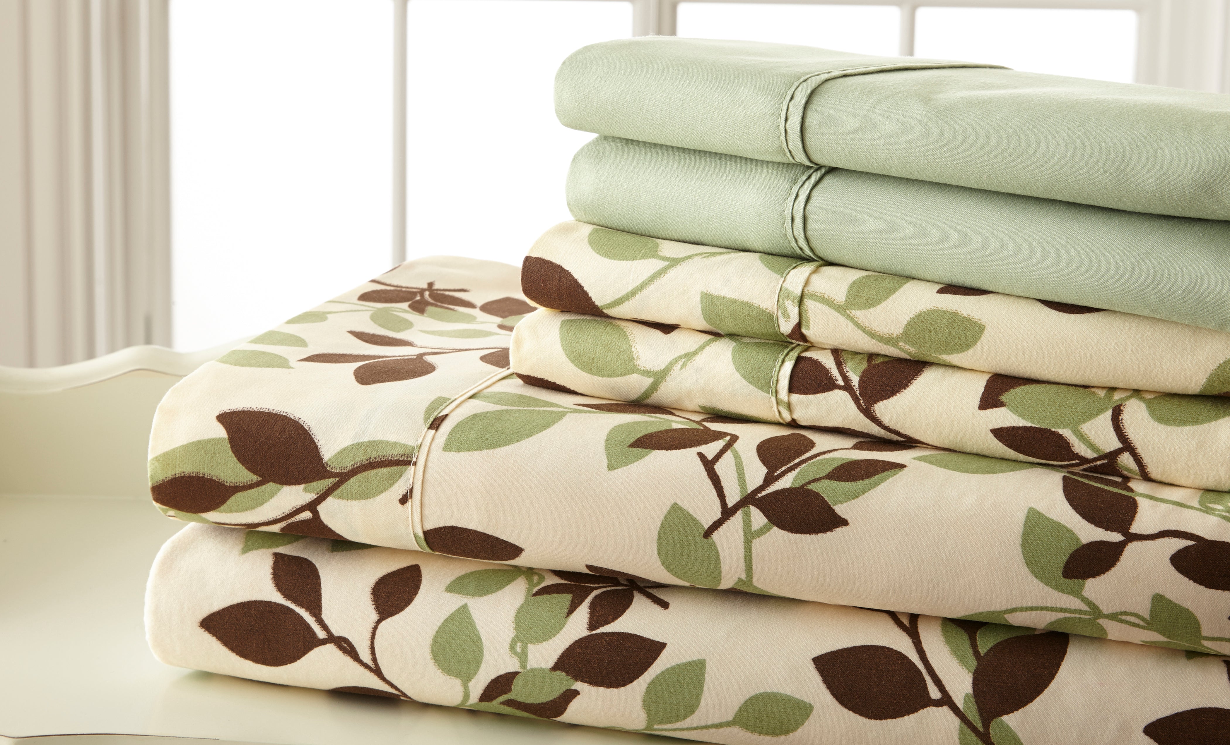 6PC Microfiber Traditional Sheet Set | Spirit Linen