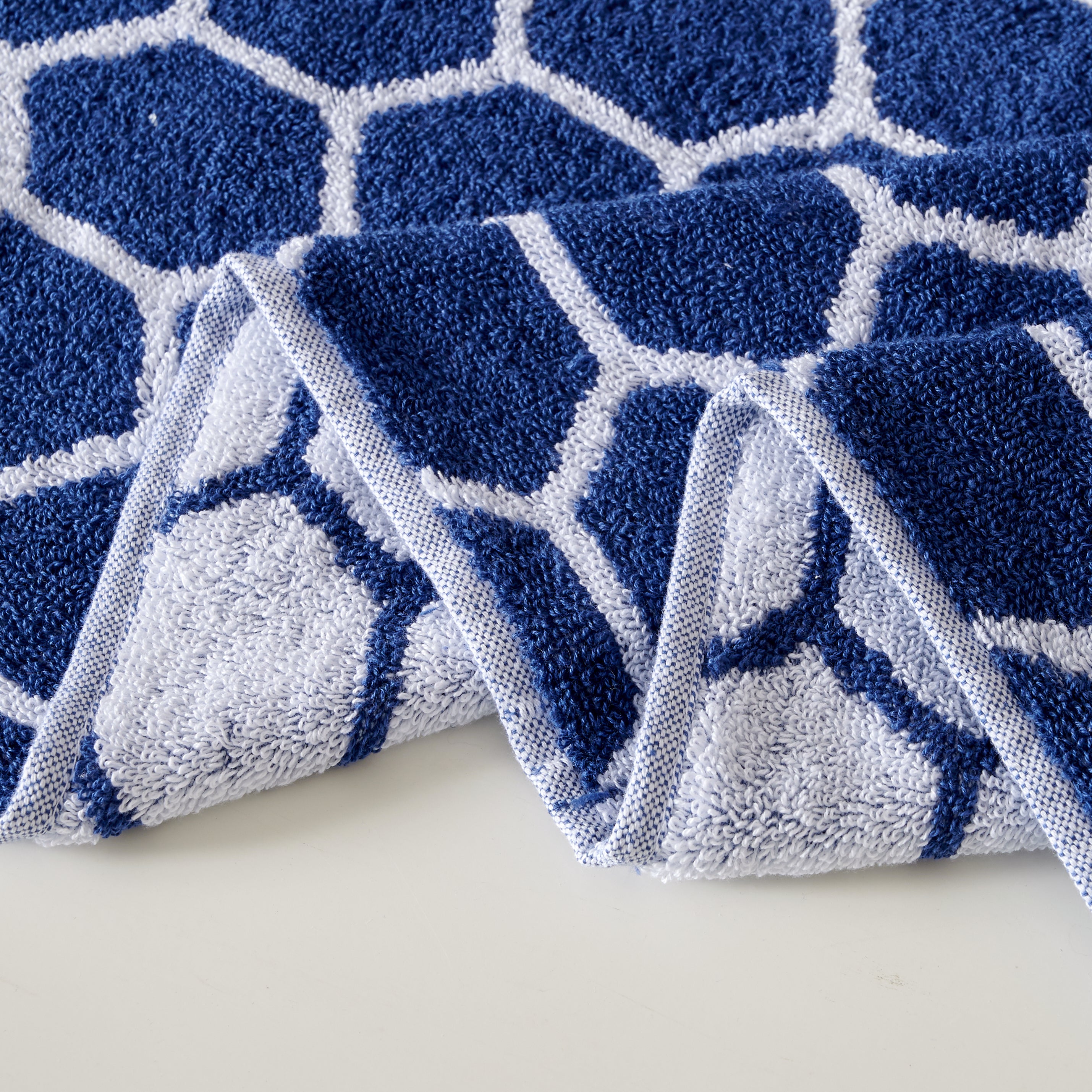 100% Cotton Honeycomb 6Pc Bath Towel Set