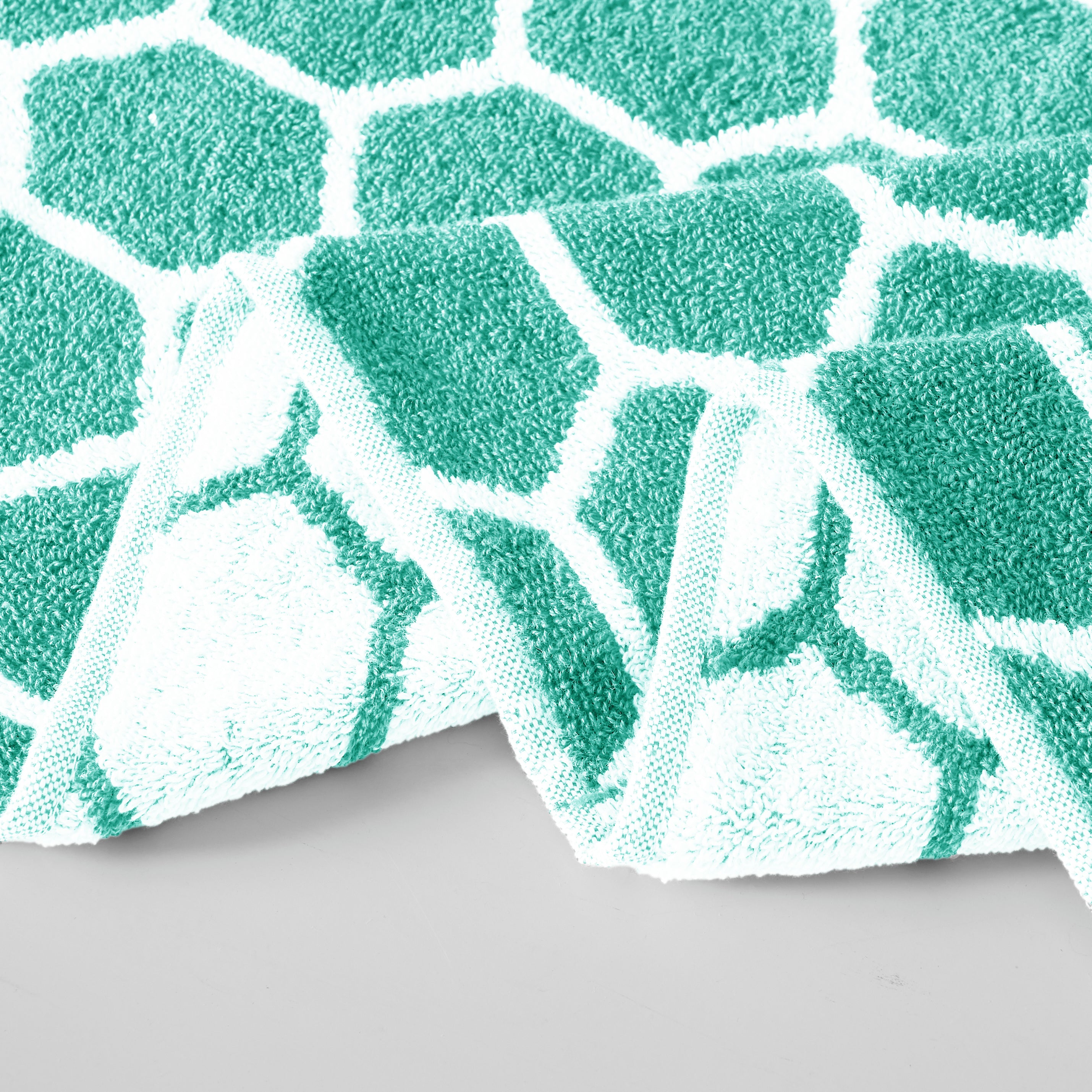 100% Cotton Honeycomb 6Pc Bath Towel Set