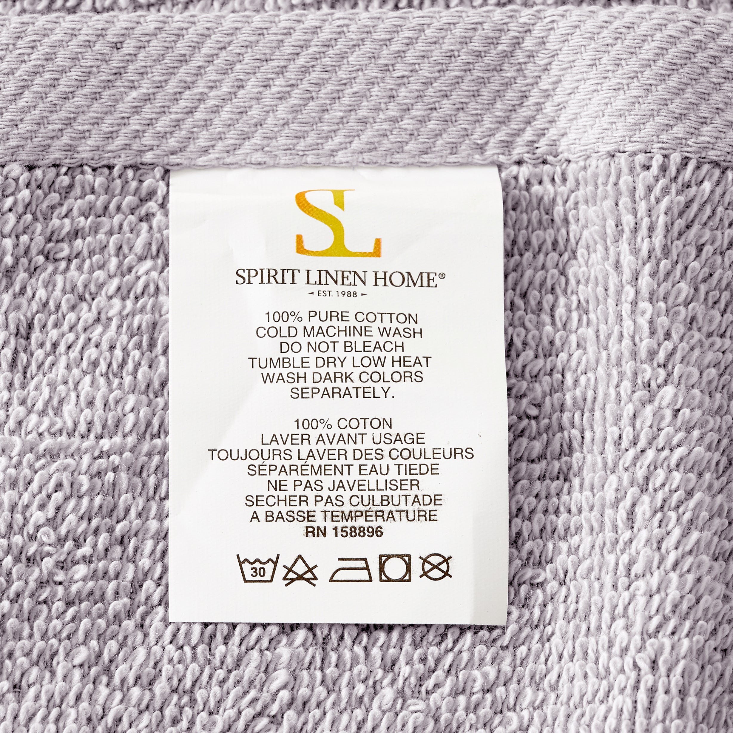 100% Cotton Waffle 6Pc Bath Towel Set