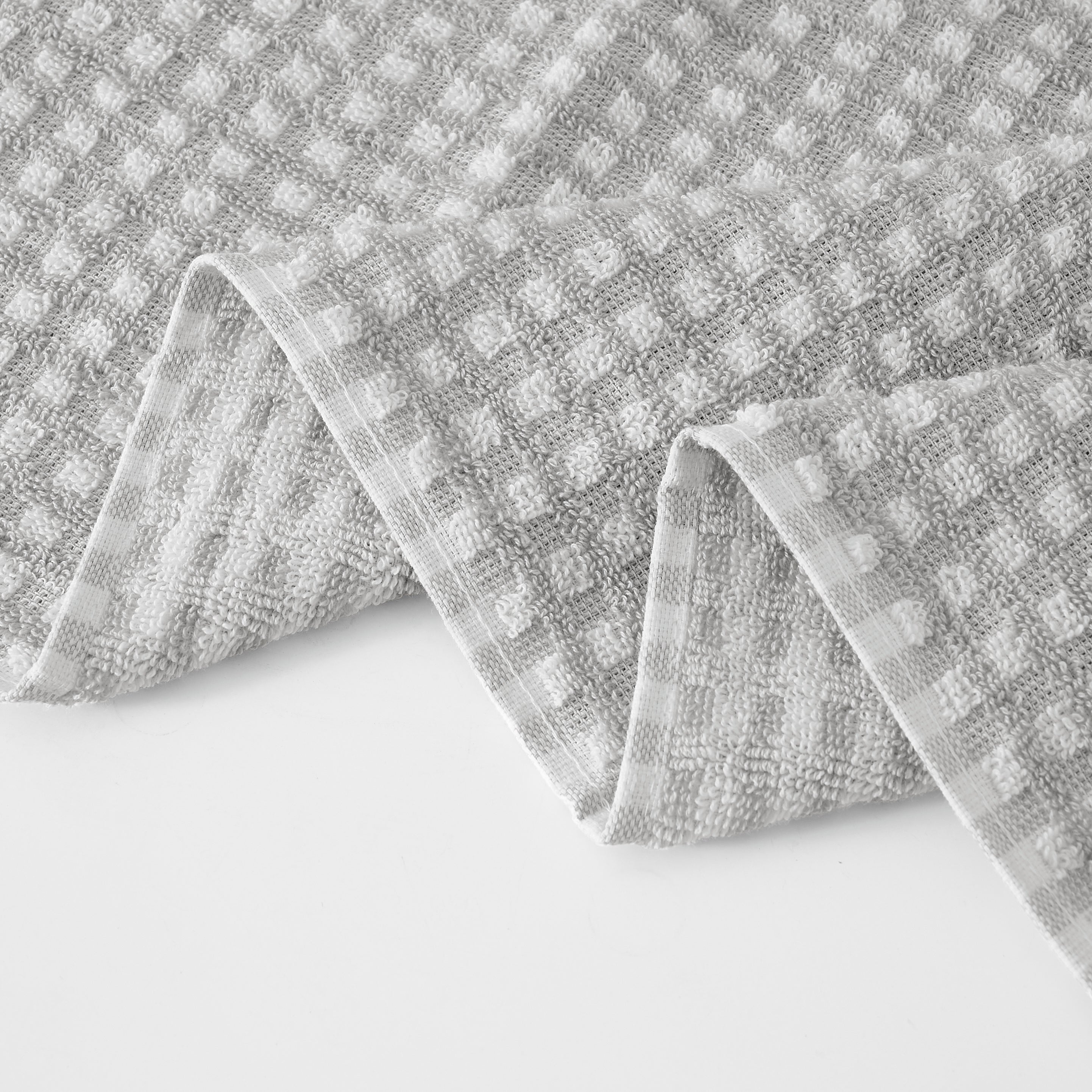 100% Cotton Waffle 6Pc Bath Towel Set