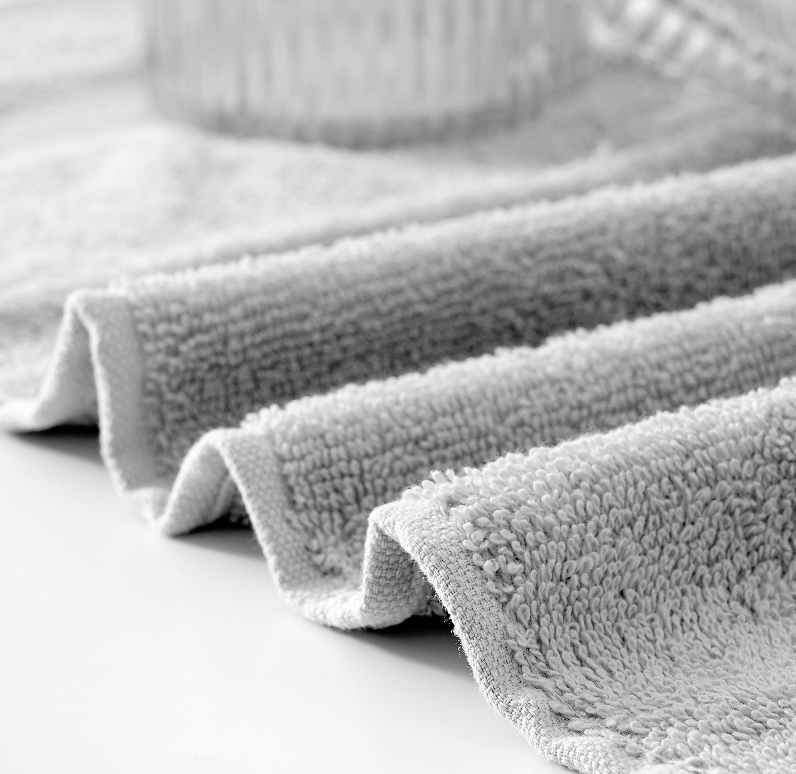 100% Cotton Waffle 6Pc Bath Towel Set