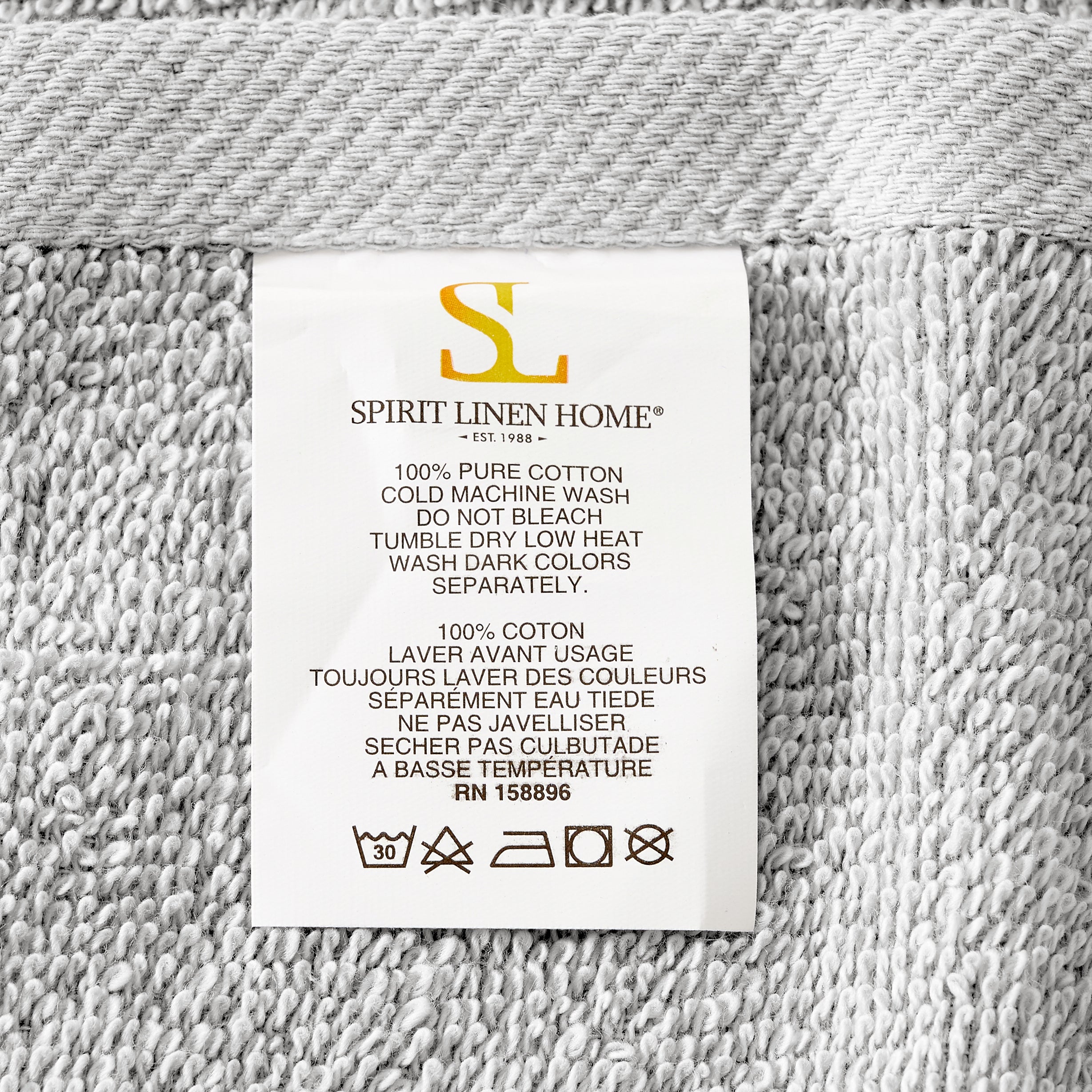 100% Cotton Waffle 6Pc Bath Towel Set