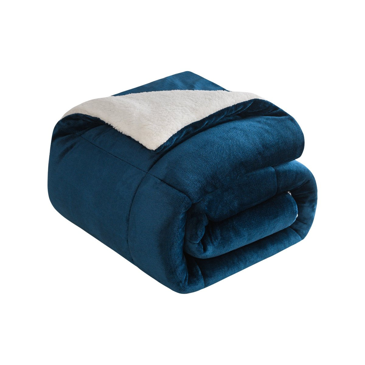 Mountain Ridge Boxed Knit 3pc Comforter Set | Spirit Linen - Navy