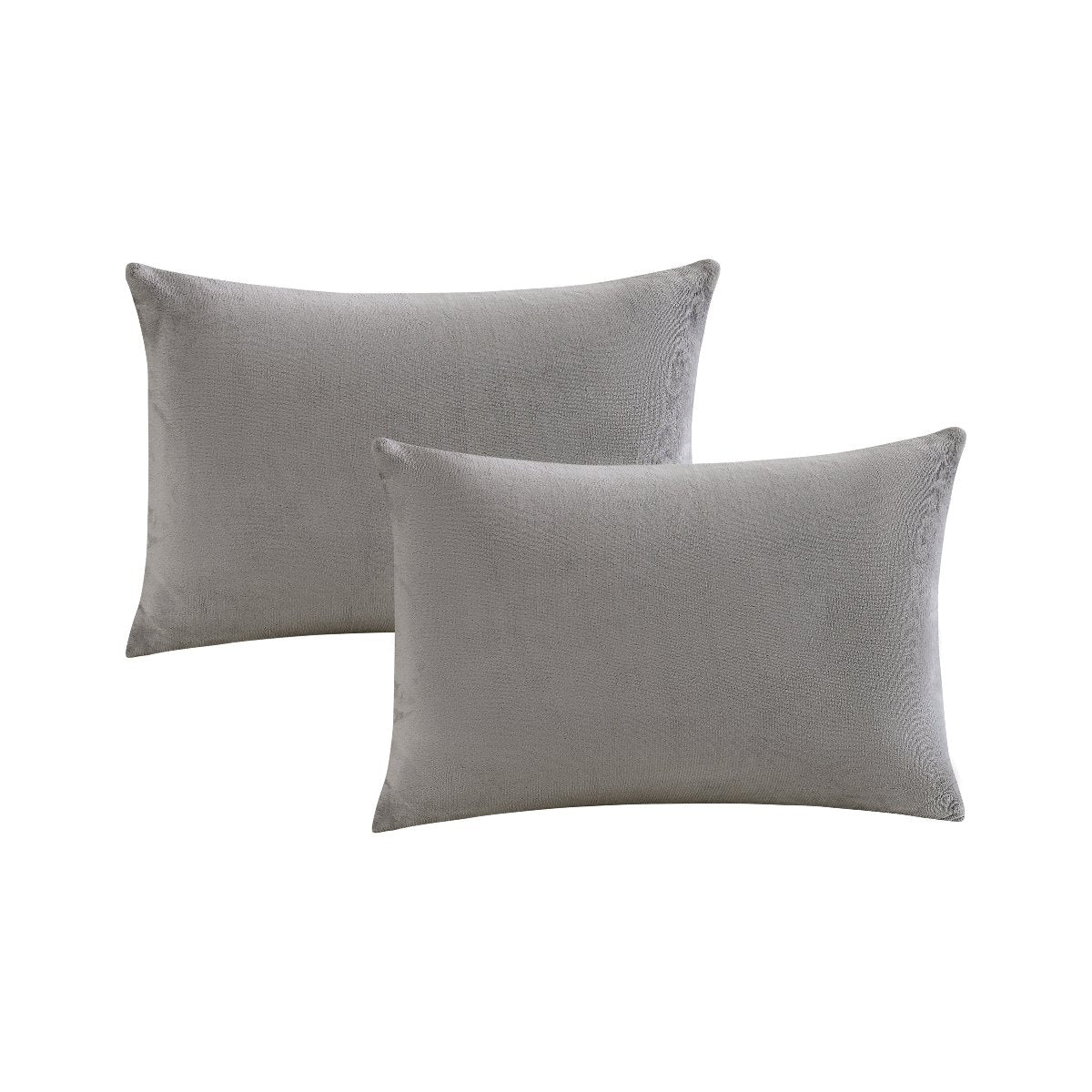 Mountain Ridge Boxed Knit 3pc Comforter Set | Spirit Linen - Silver