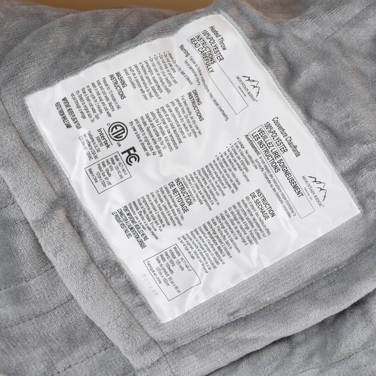 Microplush Heated 50x60 Throw