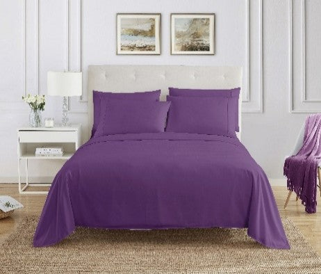 Hotel 6-Piece 90GSM Microfiber Solid Bonus Sheet Set