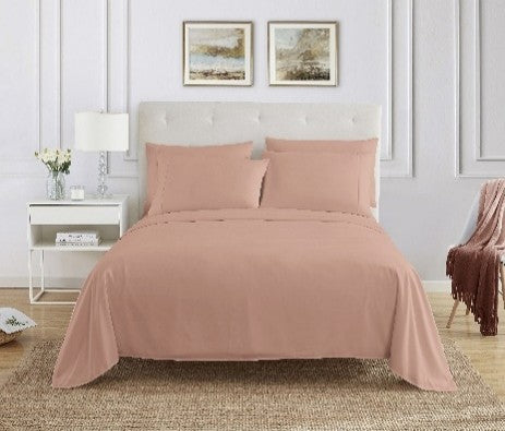 Hotel 6-Piece 90GSM Microfiber Solid Bonus Sheet Set
