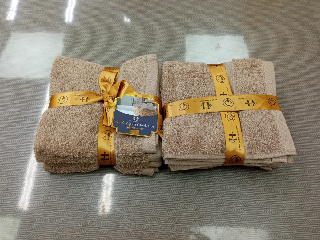 13x13 4PK Wash Cloths