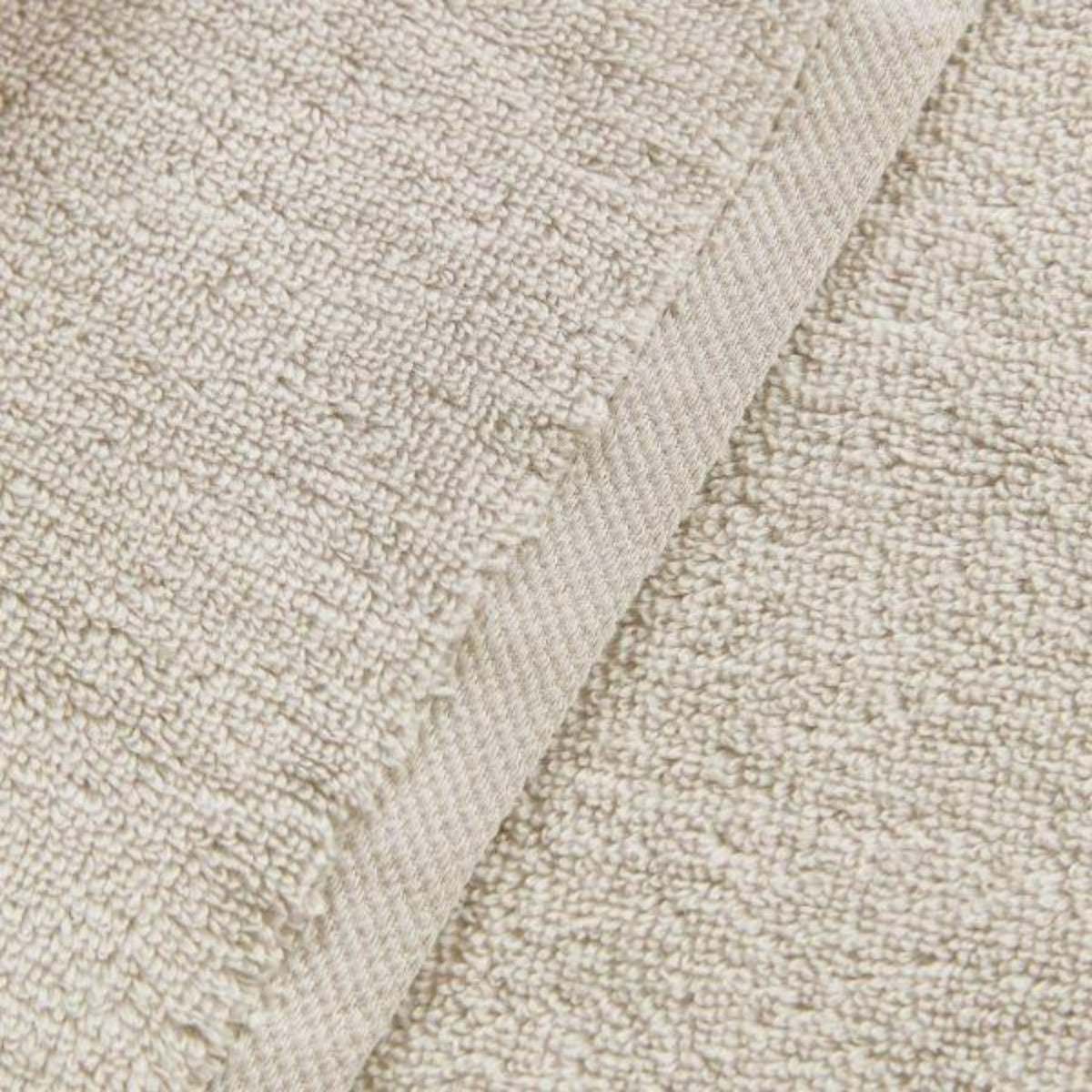 4 Piece Cotton Bath Towels Set | Spirit Linen - Birch