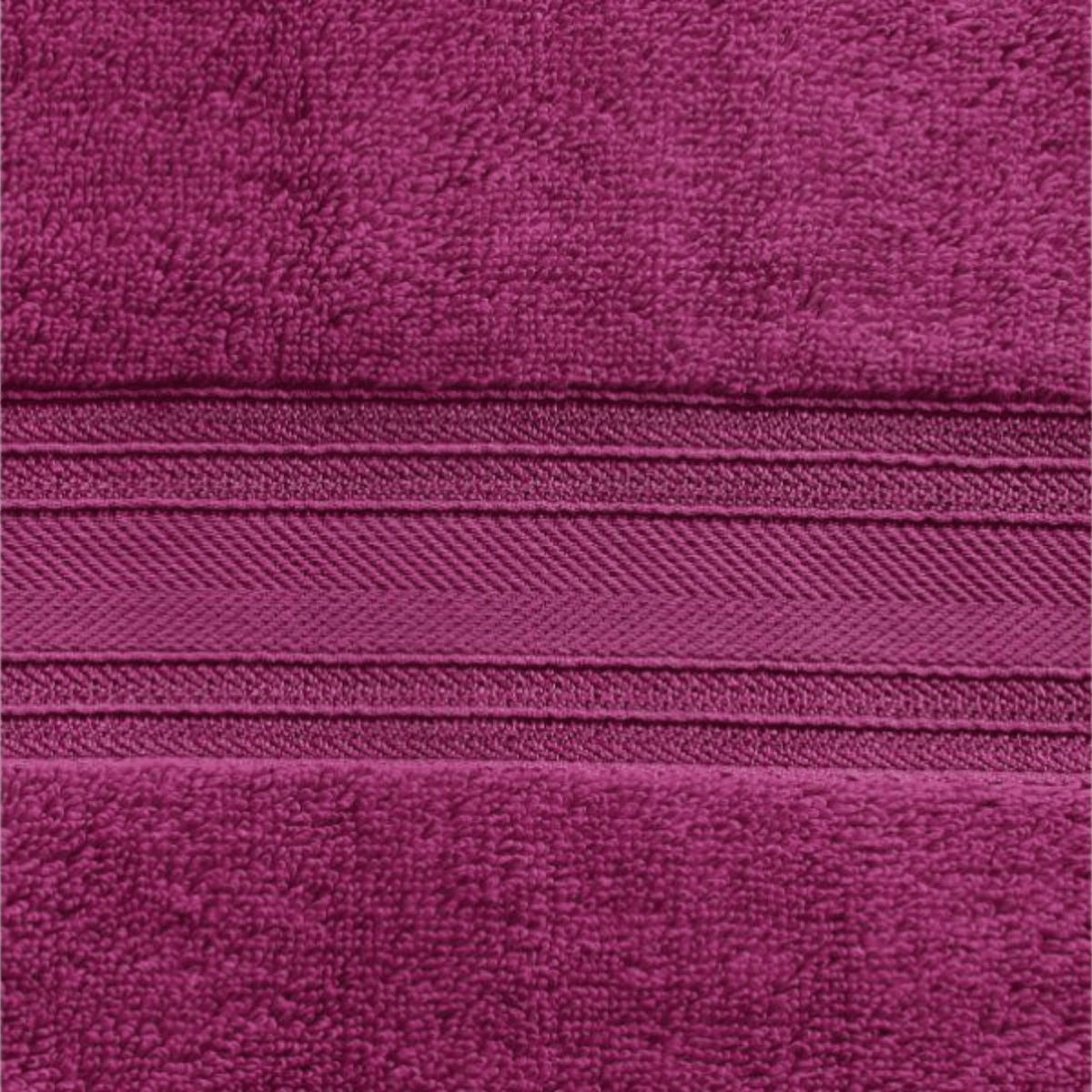 Blissful Bath 6 Piece Plush Cotton Bath Towel Set | Spirit Linen - Raspberry