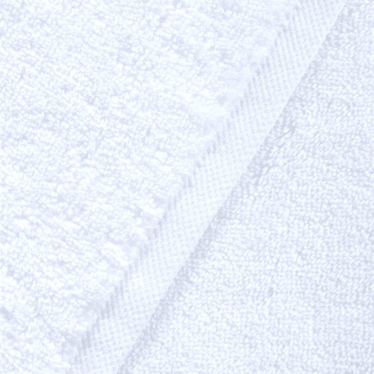 Blissful Bath 6 Piece Plush Cotton Bath Towel Set | Spirit Linen - White