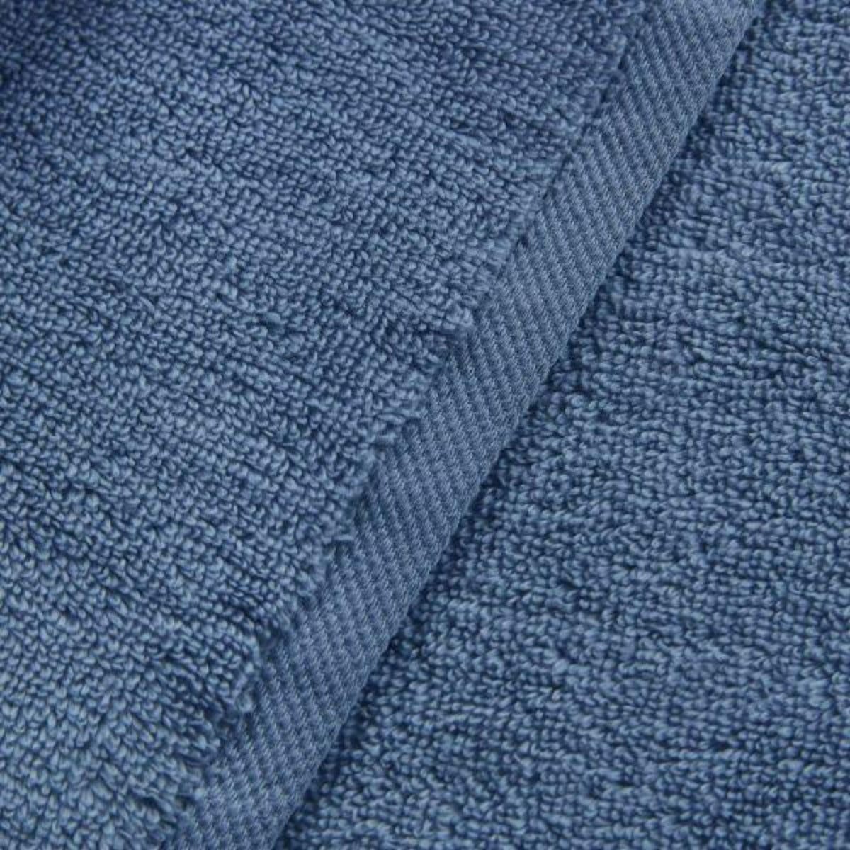 4 Piece Cotton Bath Towels Set | Spirit Linen - Infinity Blue