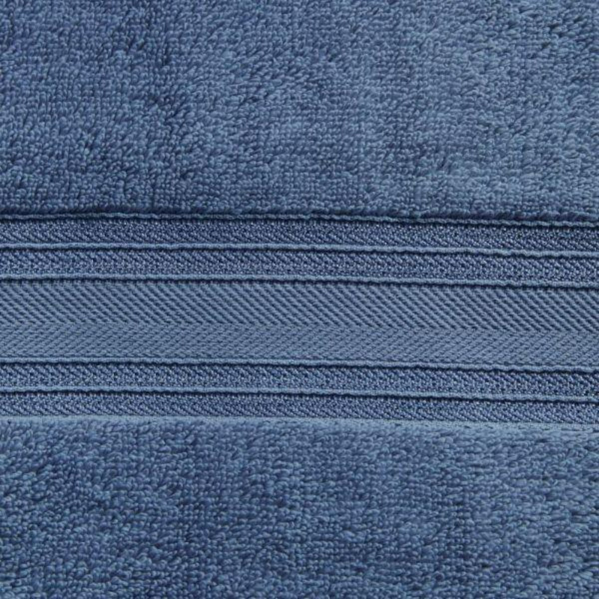 4 Piece Cotton Bath Towels Set | Spirit Linen - Infinity Blue