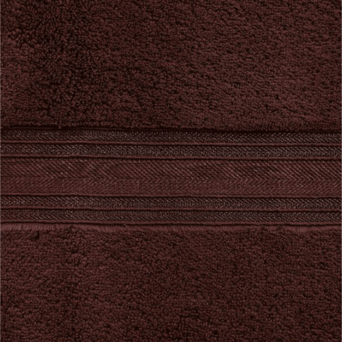 Blissful Bath 6 Piece Plush Cotton Bath Towel Set | Spirit Linen - Deep Mahogany