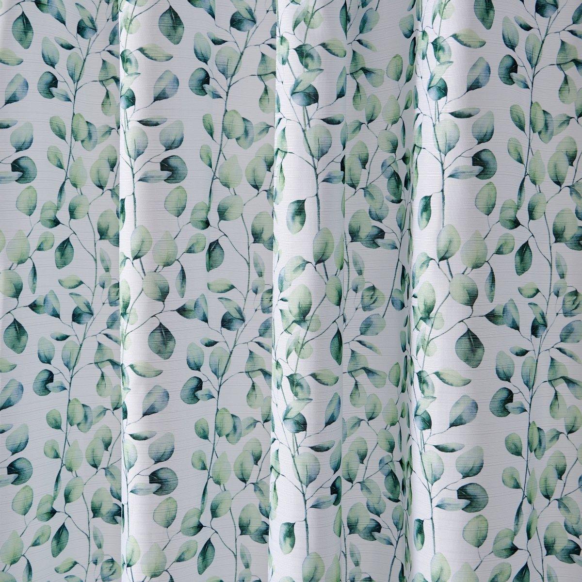 14pc Hooks with Liner Polyester Shower Curtain Set - Spirit Linen