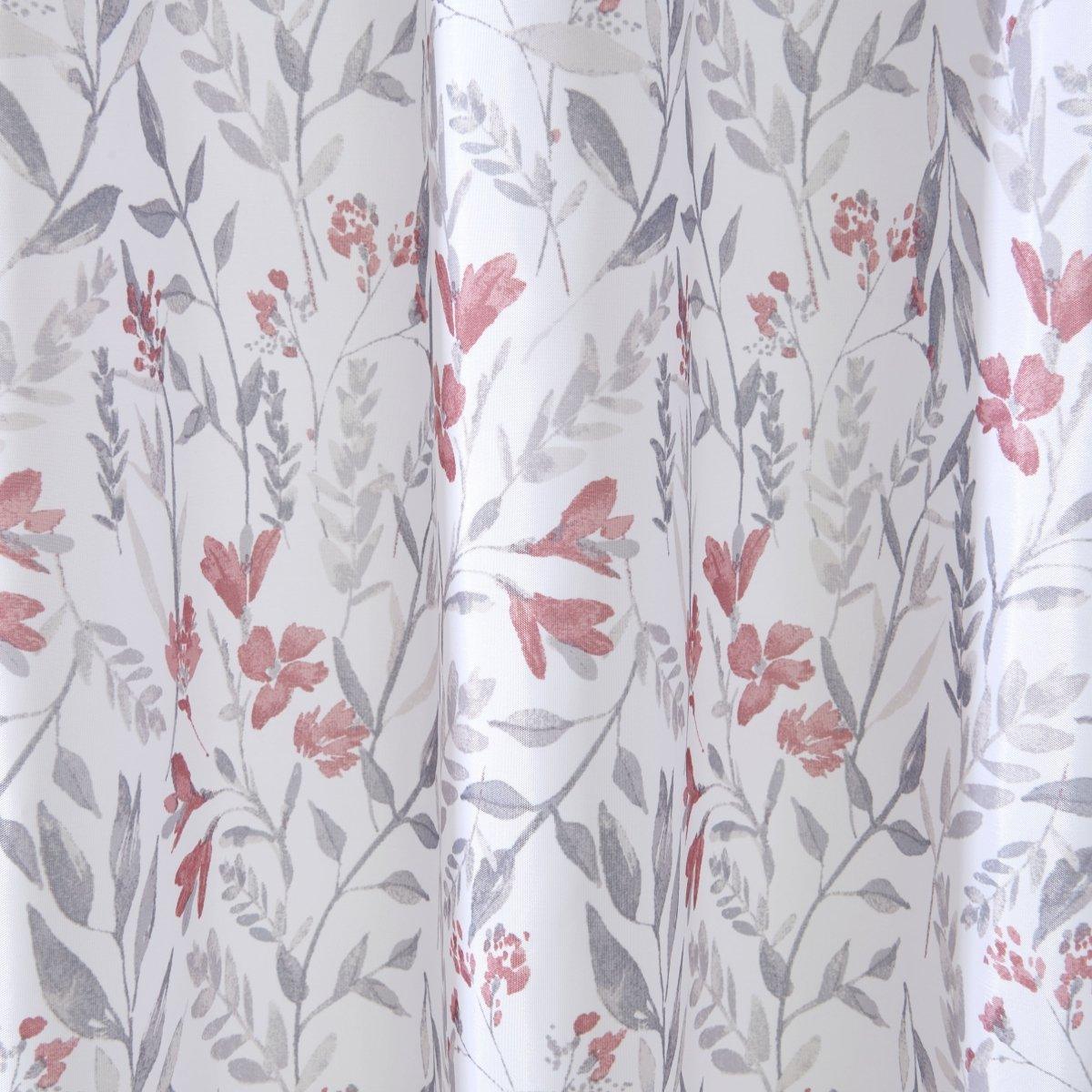 14pc Hooks with Noodle Rug Polyester Shower Curtain Set | Spirit Linen