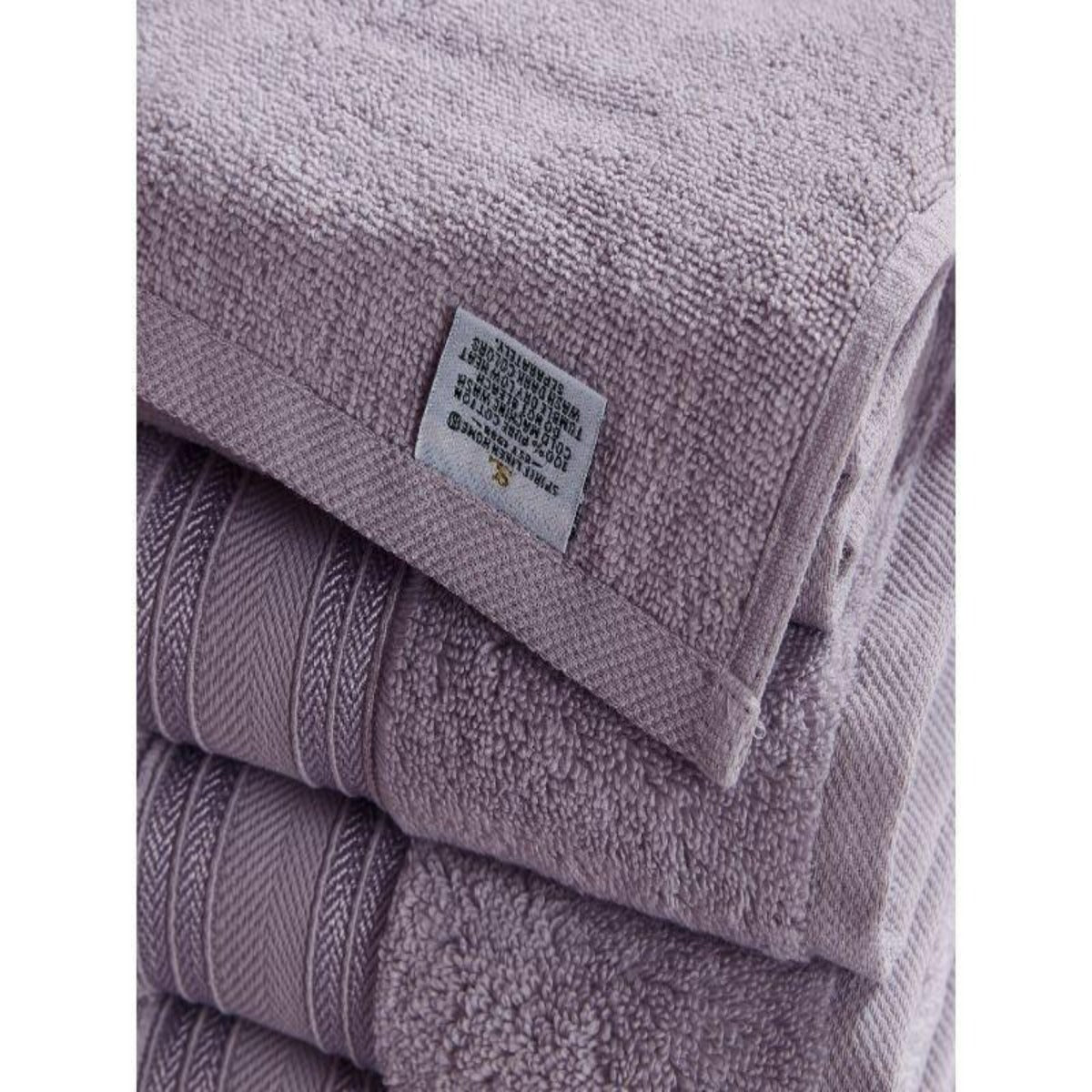 Blissful Bath 6 Piece Plush Cotton Bath Towel Set | Spirit Linen - Nirvana