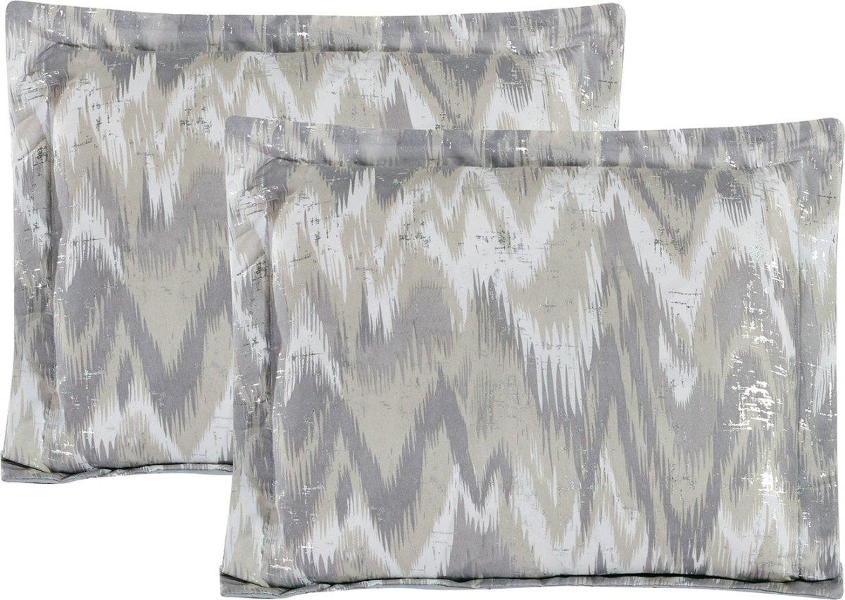 Metallic Comforter Set with Matching Shams and Decorative Pillows - Stylish Home Décor with Metallic Accents - Spirit Linen