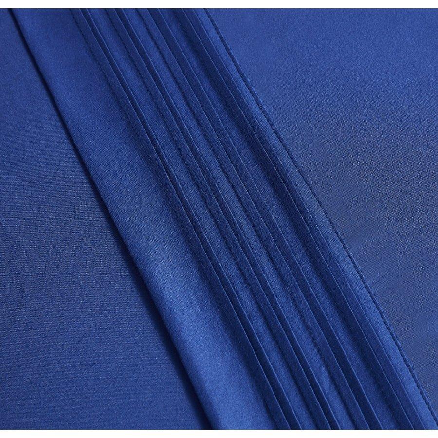 Spirit Linen Home Bed Sheets Set 4PC Pleated Better Sleep Ultra Soft Microfiber Sheet Set with Fitted Sheet Flat Sheet Pillowcases - Spirit Linen