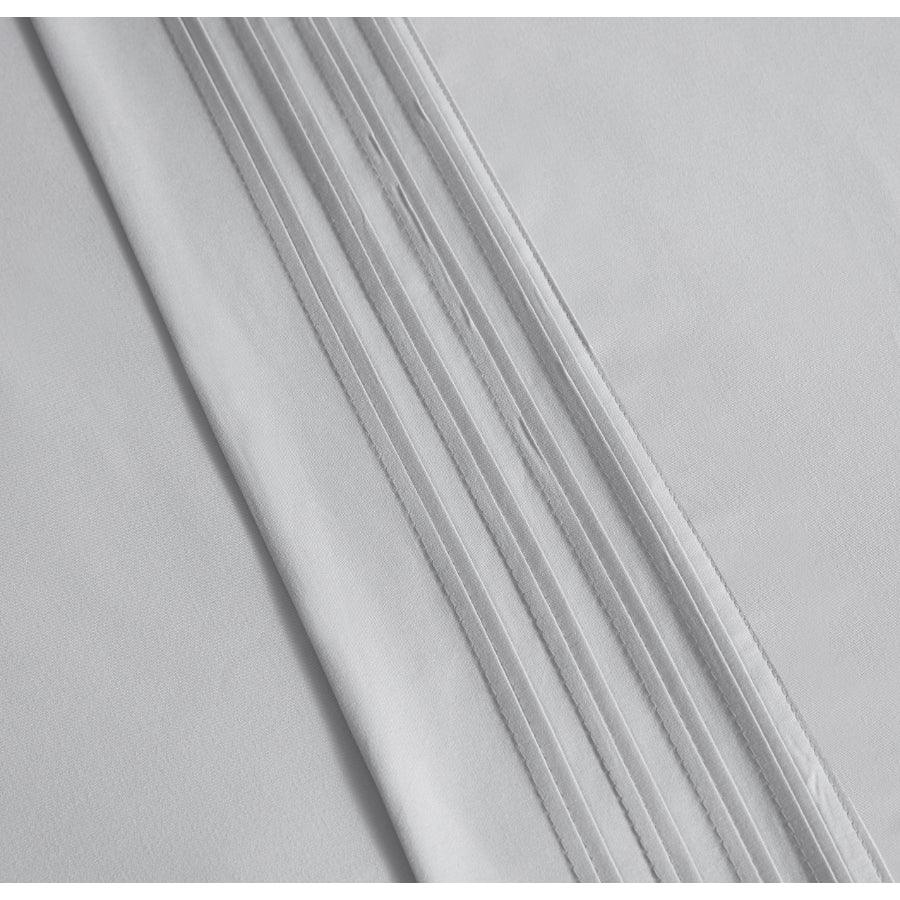 Spirit Linen Home Bed Sheets Set 4PC Pleated Better Sleep Ultra Soft Microfiber Sheet Set with Fitted Sheet Flat Sheet Pillowcases - Spirit Linen