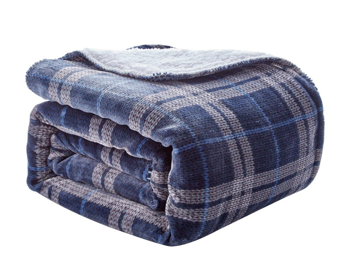 Ultra Soft Oversized Plush Altitude Throw Blanket - Stylish Home Décor for Bed or Couch - Spirit Linen