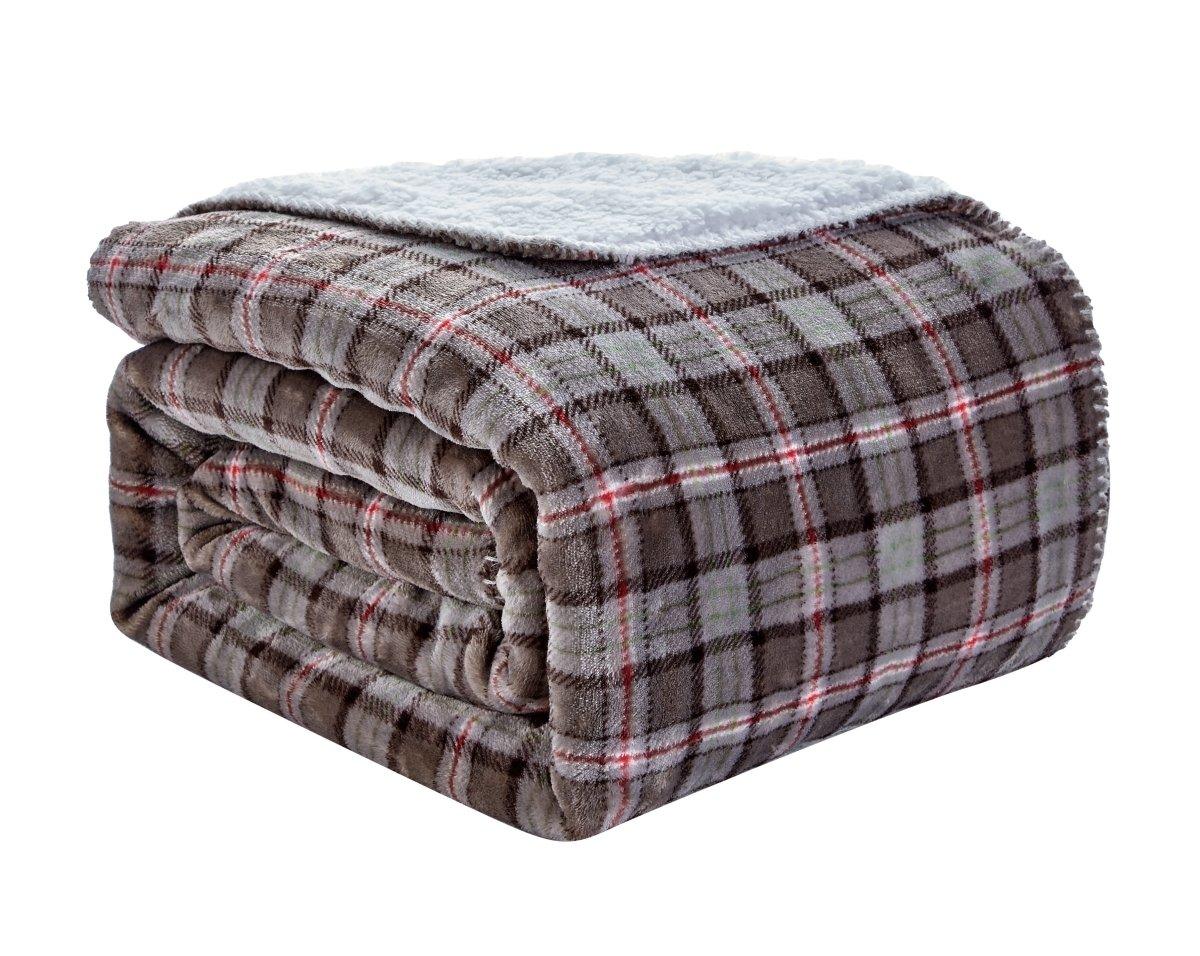 Ultra Soft Oversized Plush Altitude Throw Blanket - Stylish Home Décor for Bed or Couch - Spirit Linen