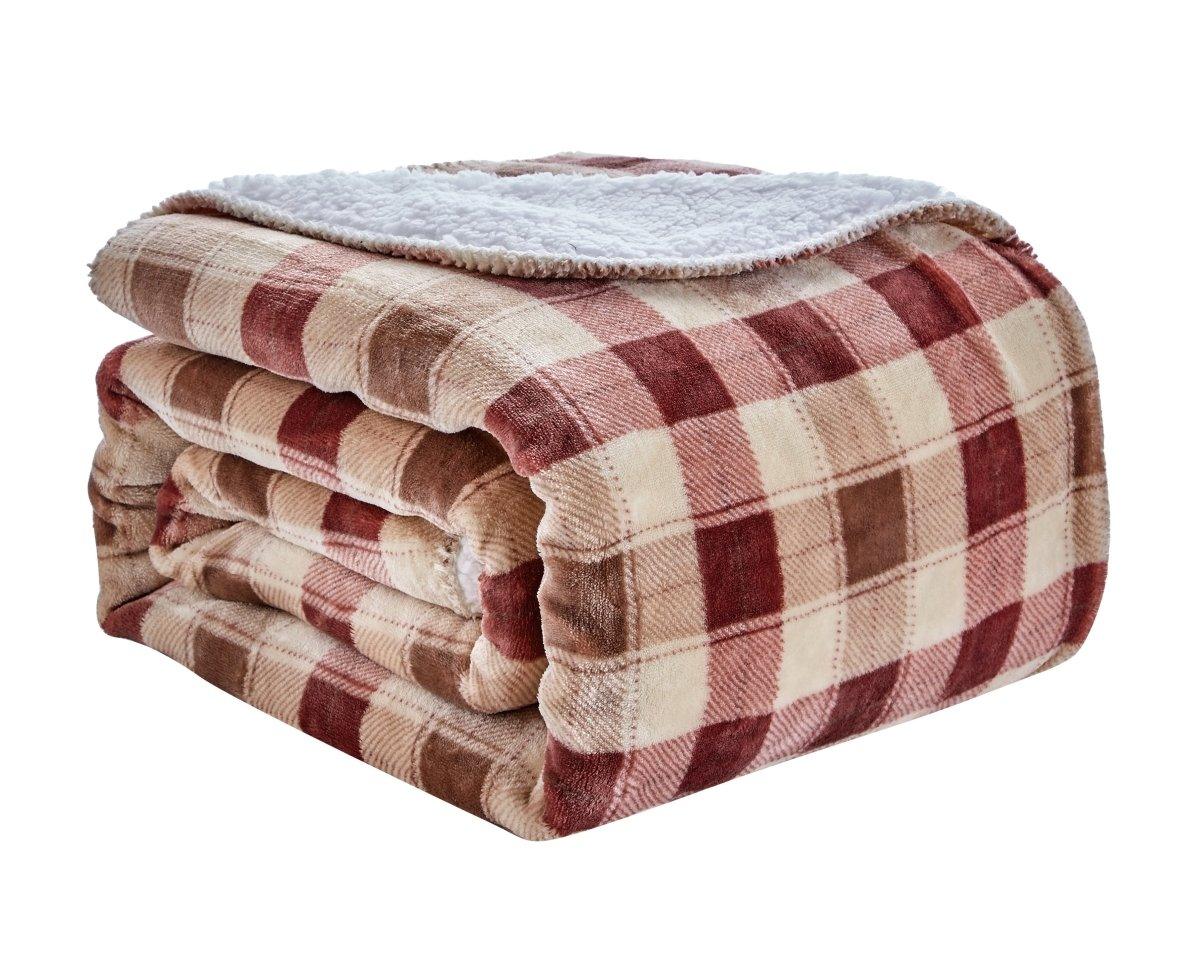 Ultra Soft Oversized Plush Altitude Throw Blanket - Stylish Home Décor for Bed or Couch - Spirit Linen
