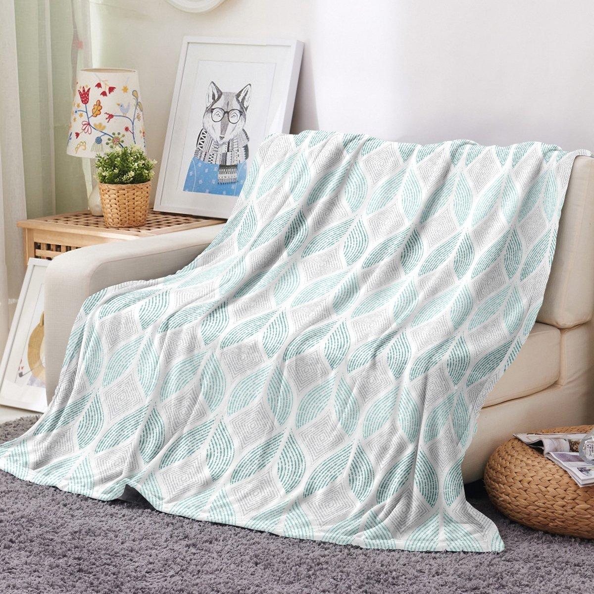 Ultra Soft Oversized Plush Core Throw Blanket - Stylish Home Décor for Bed or Couch - Spirit Linen