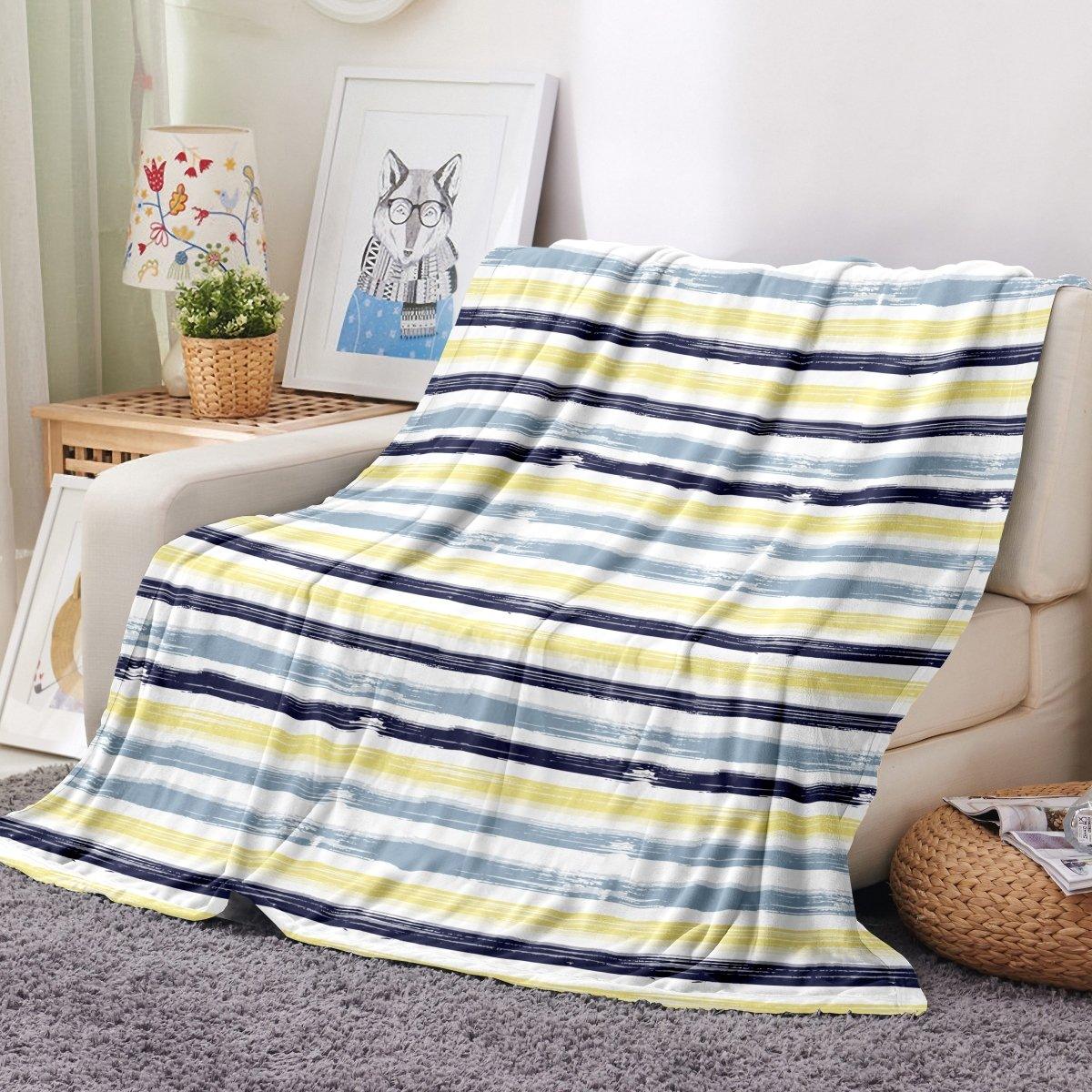 Ultra Soft Oversized Plush Core Throw Blanket - Stylish Home Décor for Bed or Couch - Spirit Linen