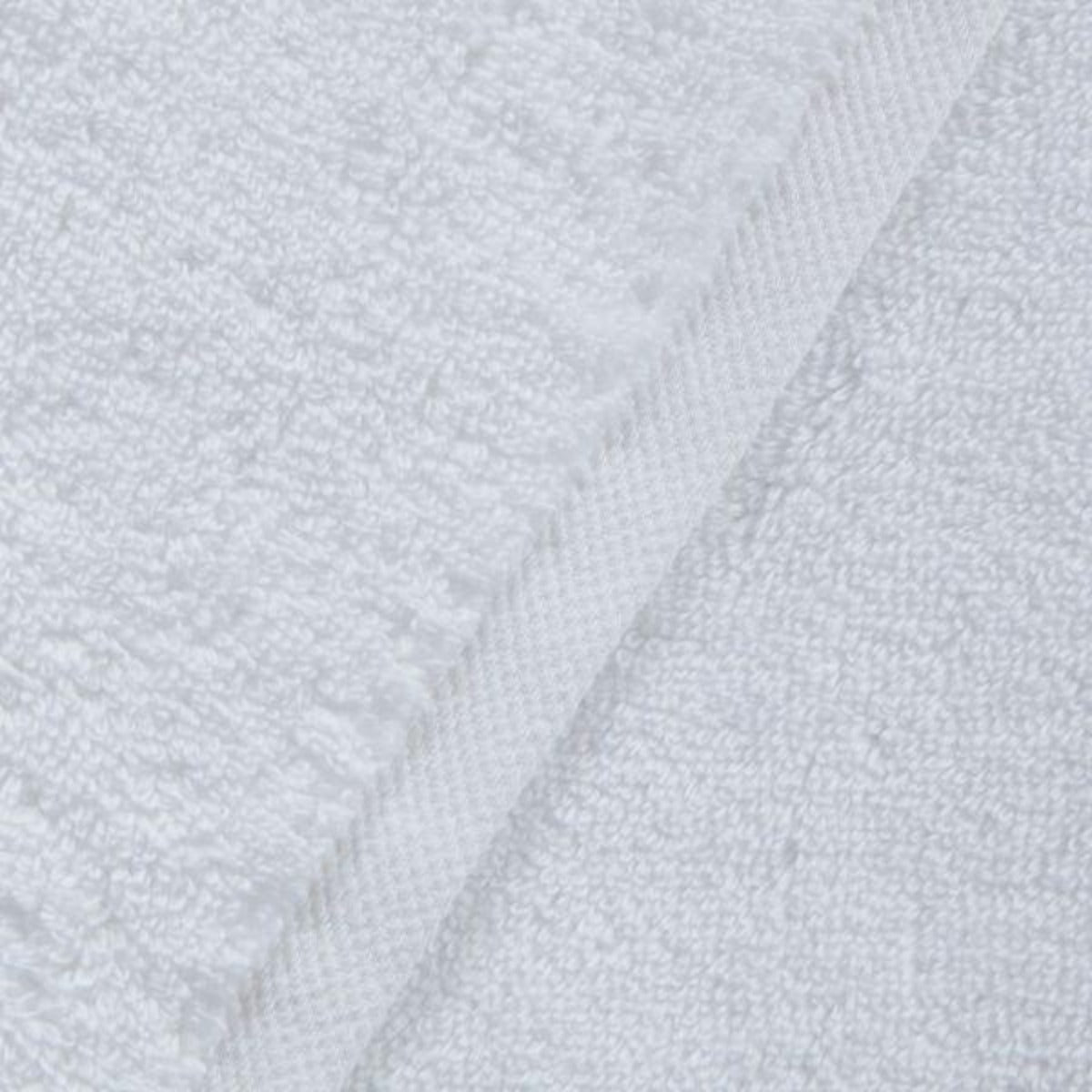 4 Piece Cotton Bath Towels Set | Spirit Linen - White