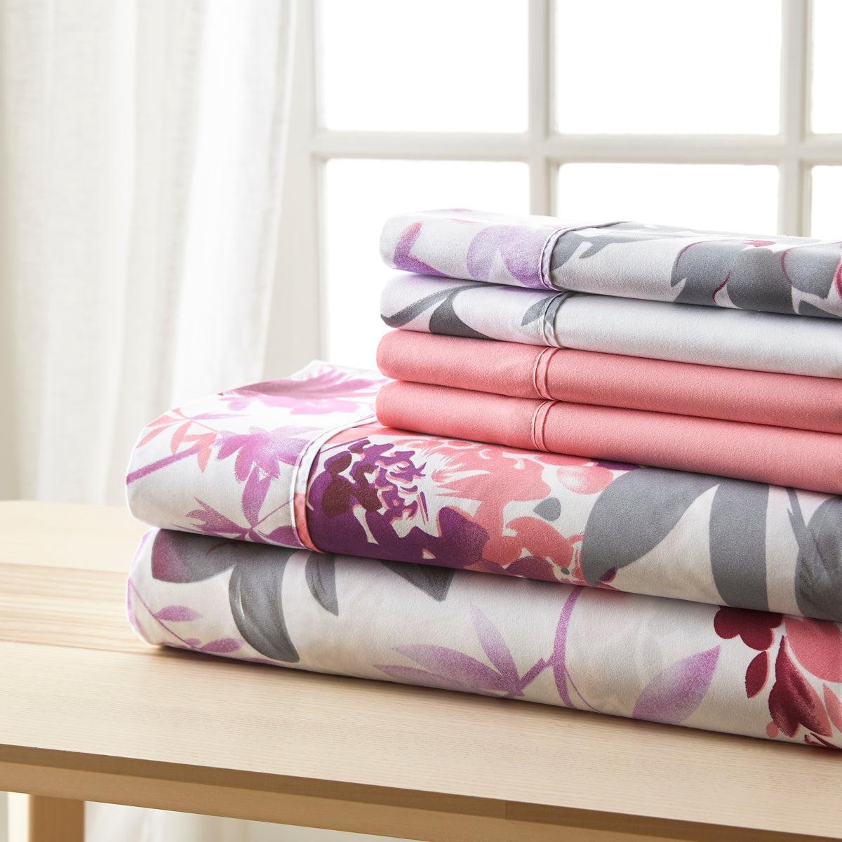 6PC Microfiber Traditional Sheet Set | Spirit Linen
