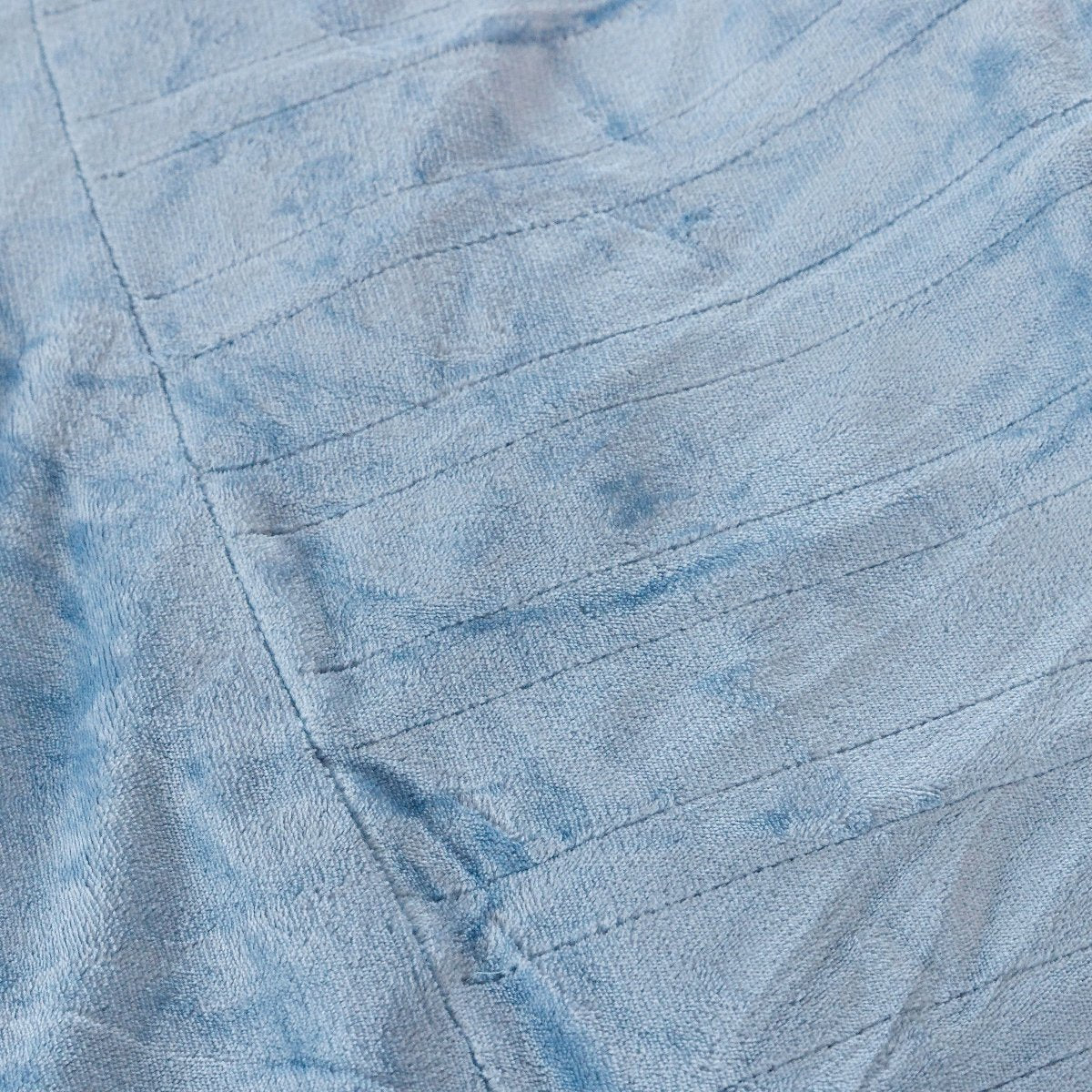 Microplush Heated Blanket | Spirit Linen - Dusty Blue