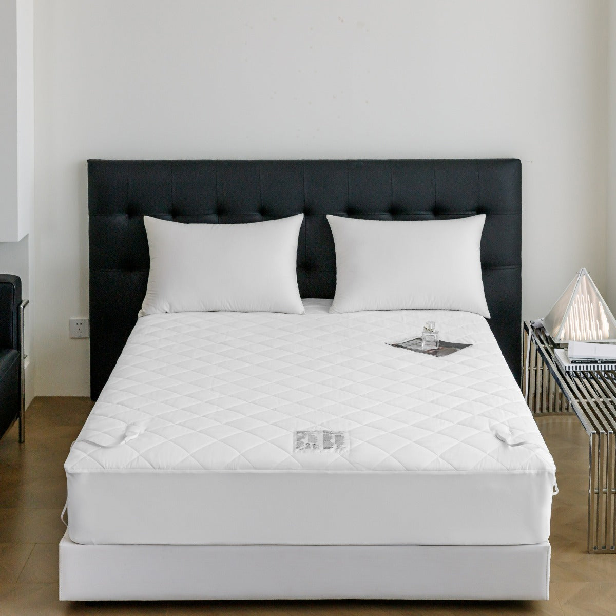 Heated Comfort Mattress Pad - White | Spirit Linen