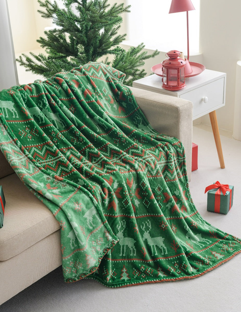 Oversized best sale christmas blanket