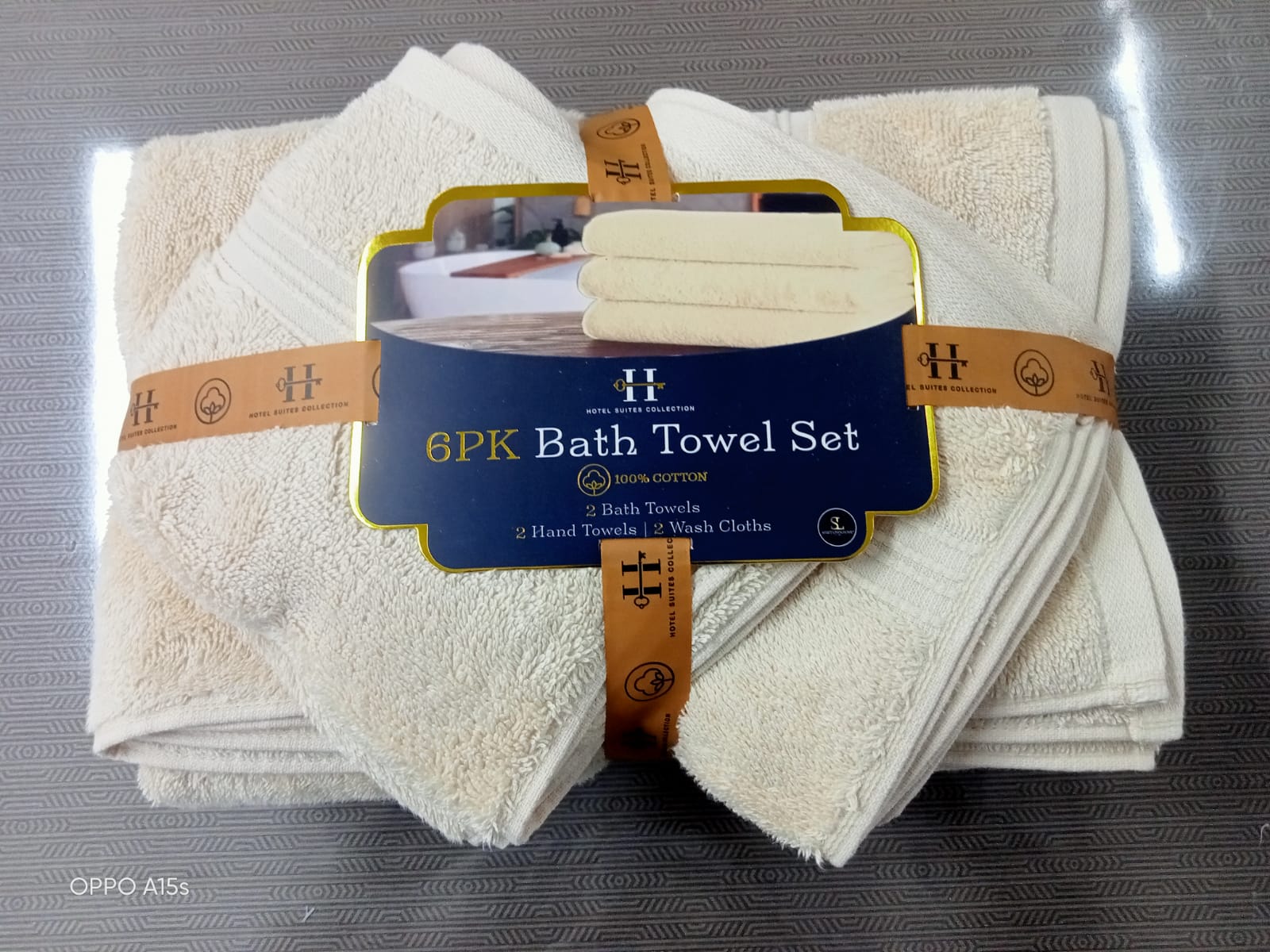 6PK Bath Towel Set