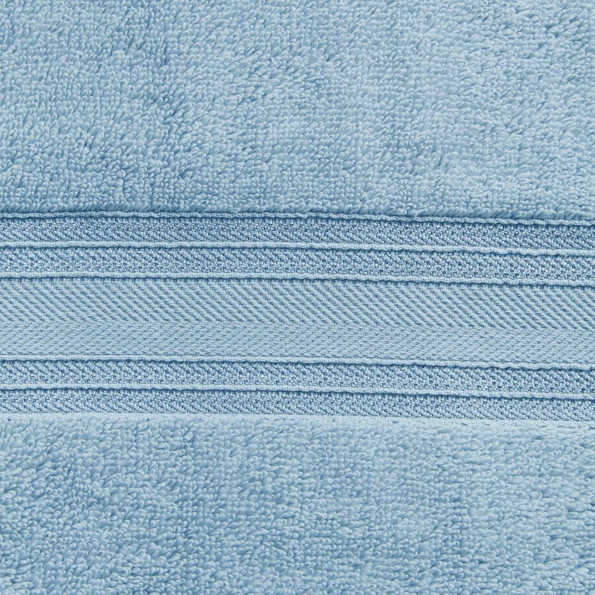 18pc Cotton Bath Towels Set | Spirit Linen - Baby Blue