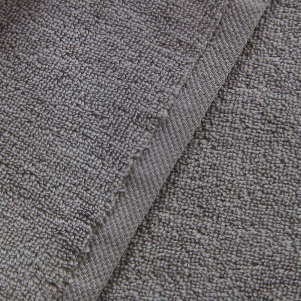 4 Piece Cotton Bath Towels Set | Spirit Linen -  Silver Filigree