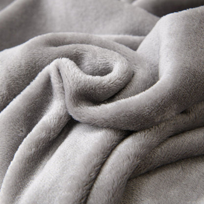 50x70 Tassel Flannel Throw Bellyband - Spirit Linen