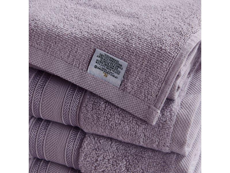Blissful Bath 6 Piece Plush  Cotton Bath Towel Set | Spirit Linen - Nirvana
