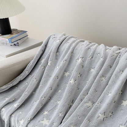 Luna & Arlo - Glow in the Dark - 50 x 70 Throw - Spirit Linen