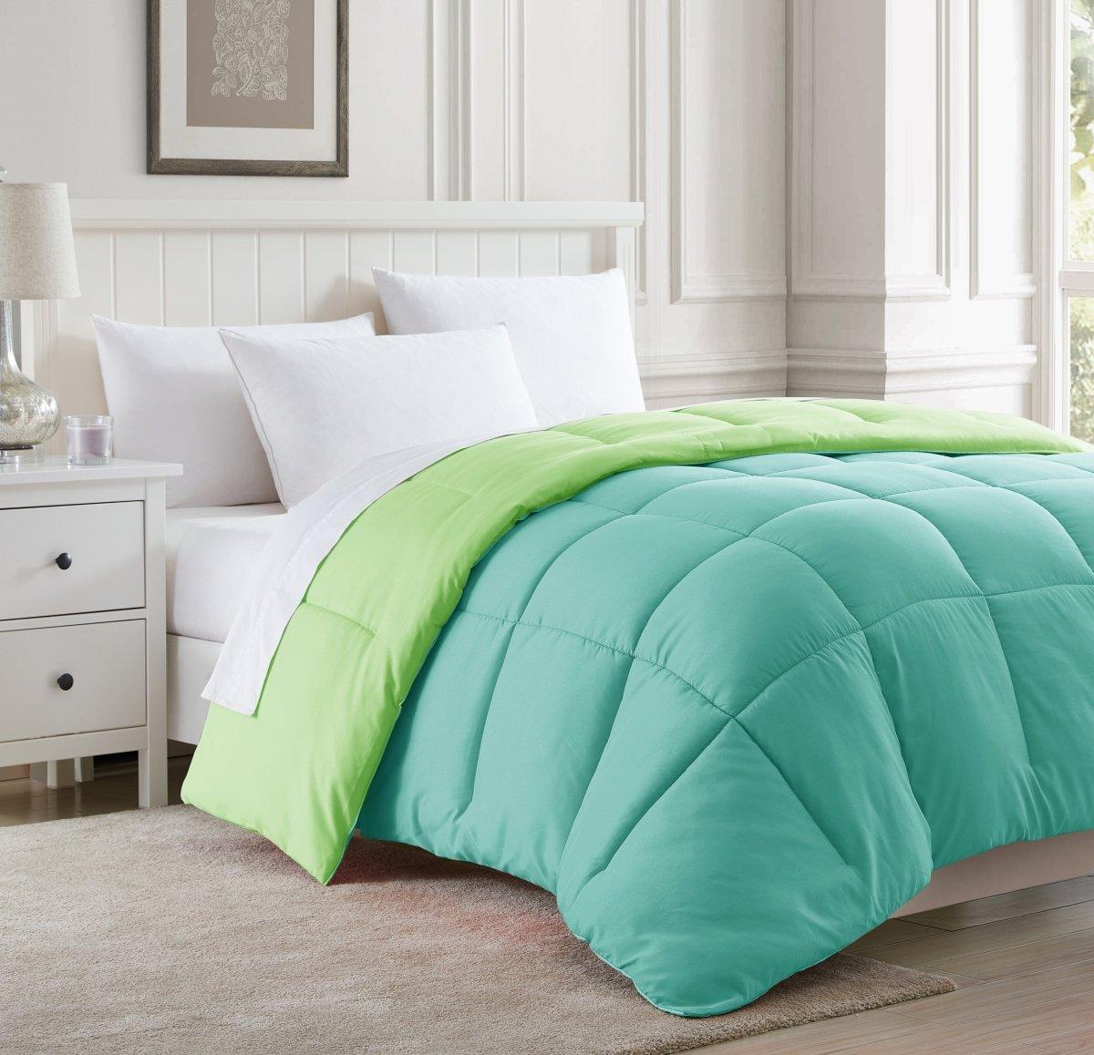 Moonlight Collection Reversible Black And Sliver Comforter - Spirit Linen