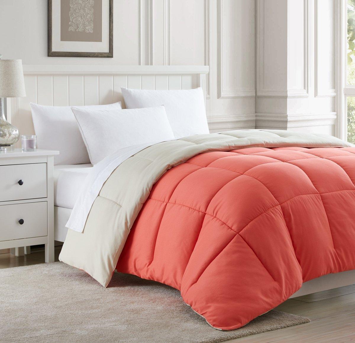 Moonlight Collection Reversible Black And Sliver Comforter - Spirit Linen