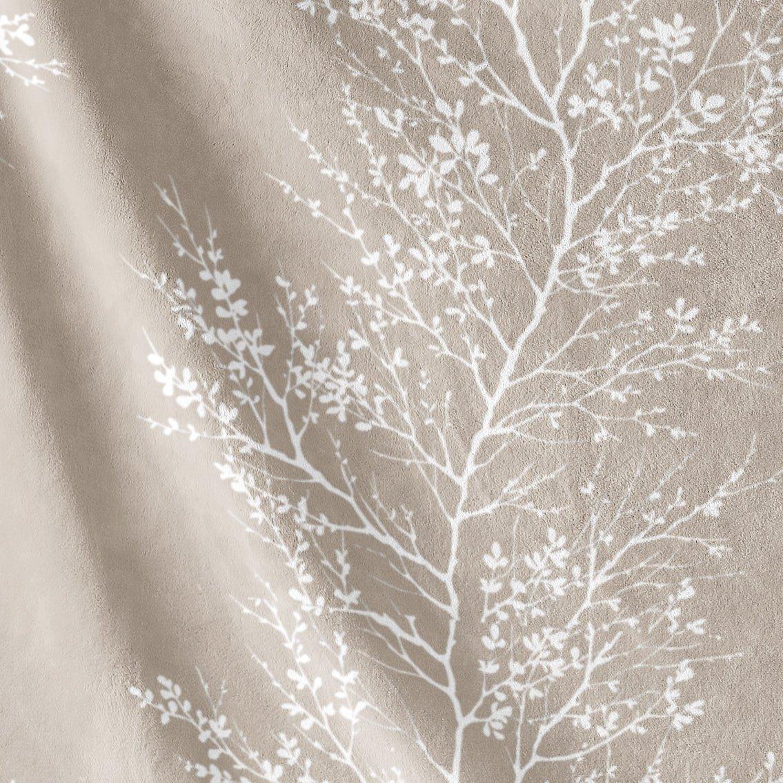 Ultra Soft Oversized Plush Foliage Throw Blanket - Stylish Home Décor for Bed or Couch - Spirit Linen