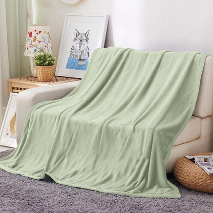 Ultra Soft Oversized Plush Solid Throw Blanket - Stylish Home Décor for Bed or Couch - Spirit Linen